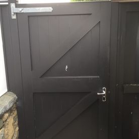 Hardwood gates