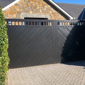 Hardwood gates