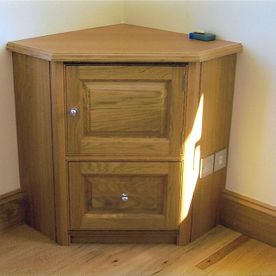 oak filing cabinet